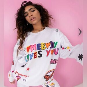 NWOT The Mayfair Group x Iscreamcolour Somebody Loves You One Size Petite